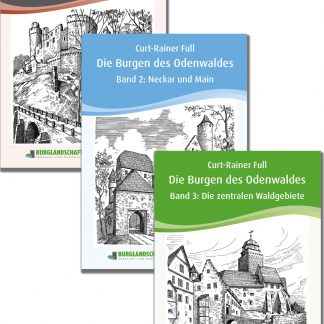Die Burgen des Odenwaldes (Band 1 + 2 + 3)
